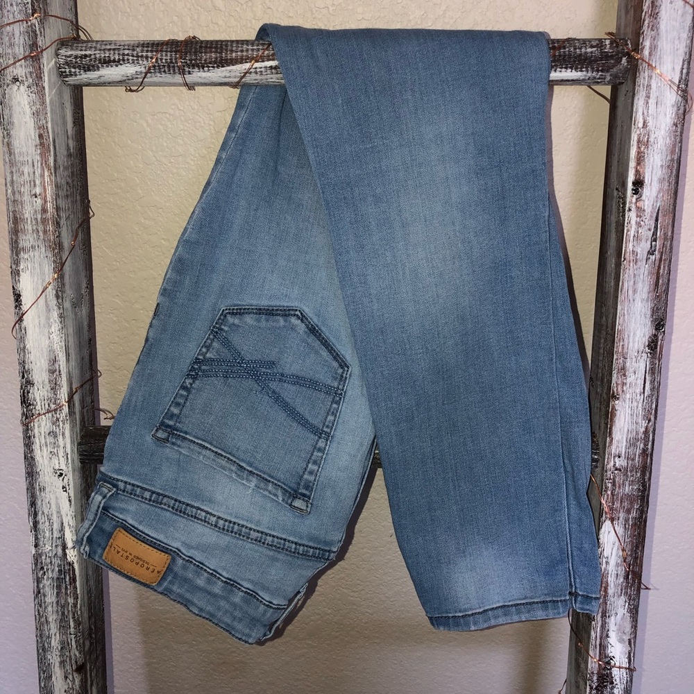 High rise skinny jean